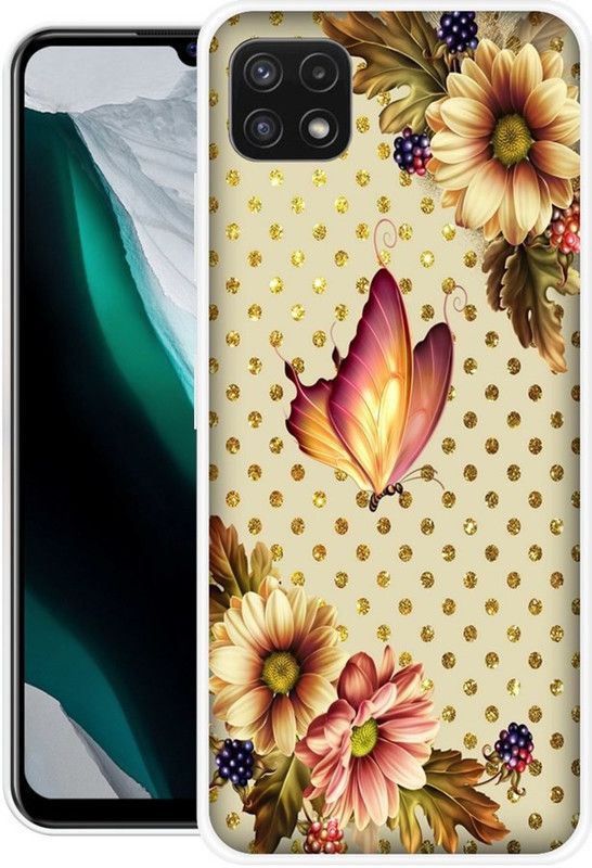 BLUEZAP Back Cover for Samsung Galaxy A22 5G  (Multicolor, Grip Case, Silicon, Pack of: 1)