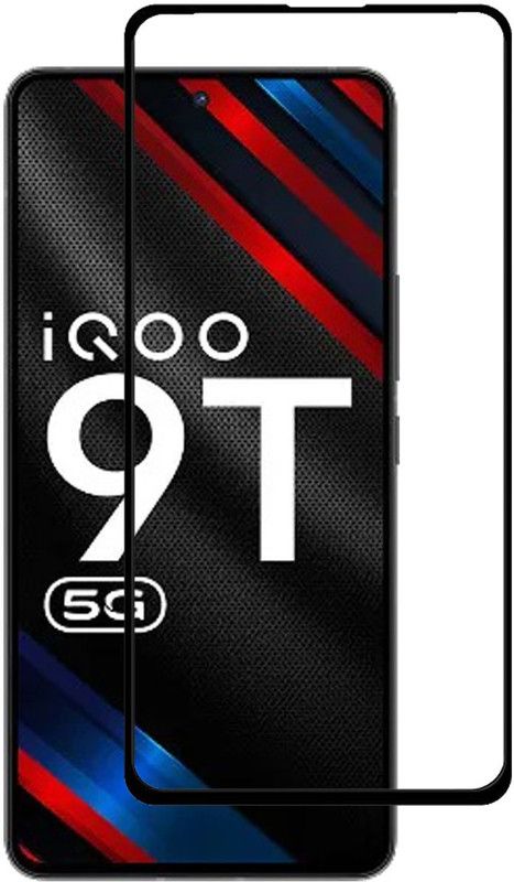 NKCASE Edge To Edge Tempered Glass for IQOO 9T 5G  (Pack of 1)