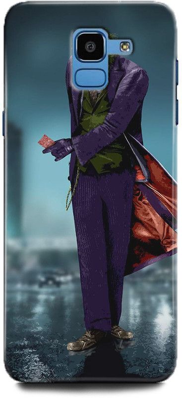 INTELLIZE Back Cover for Samsung Galaxy On6/SM-J600GZKFINS joker,Printed  (Multicolor, Shock Proof)