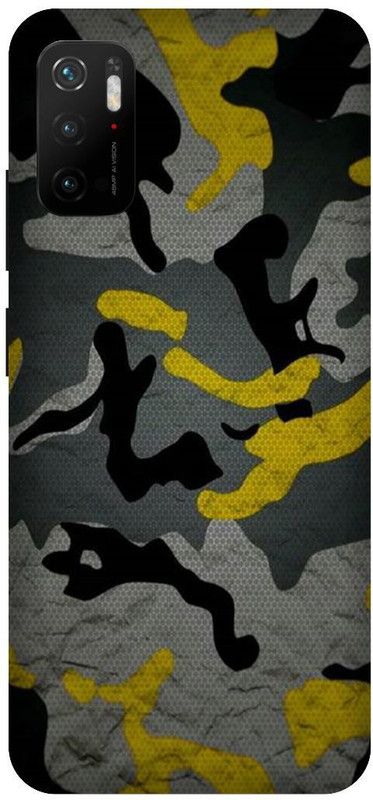 UMPRINT Back Cover for Redmi Note 10T 5G Design Army Logo Printed Back Cover  (Multicolor, Hard Case, Pack of: 1)