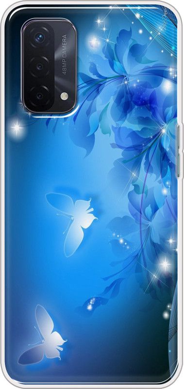 Tokito Back Cover for Oppo A74  (Multicolor, Grip Case, Silicon, Pack of: 1)