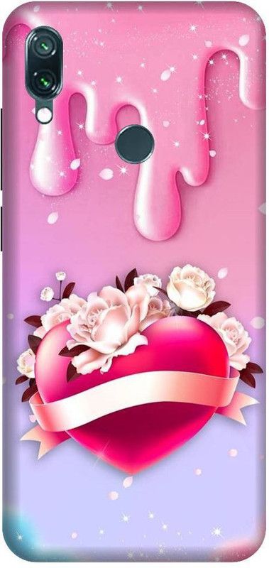 URCHIN Back Cover for Note7proHeart, Love, Cute, Glitters, Love you  (Multicolor, Shock Proof)