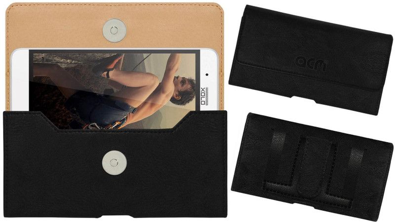 ACM Pouch for Xolo Era 4k  (Black, Holster, Pack of: 1)