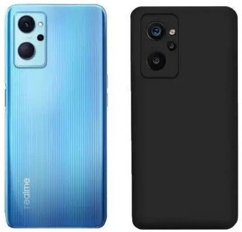 O2MG Back Cover for realme 9i 5G, Realme 9i 5G  (Black, Shock Proof, Pack of: 1)