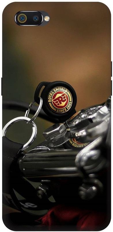 Zaplab Back Cover for Realme C2/RMX1941 Royal enfield,Bullet Key Printed Back cover  (Multicolor, Waterproof, Pack of: 1)