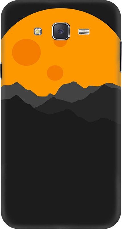 Coberta Case Back Cover for Samsung Galaxy J7 NXT Back Cover Black Moon Design Back Case For Samsung Galaxy J7 NXT By Coberta  (Multicolor, Pack of: 1)