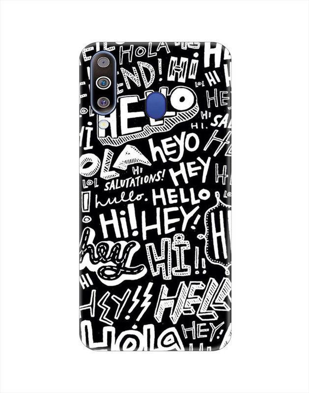 Smutty Back Cover for Samsung Galaxy A60, SM-A606F - Wordart Print  (Multicolor, Hard Case, Pack of: 1)