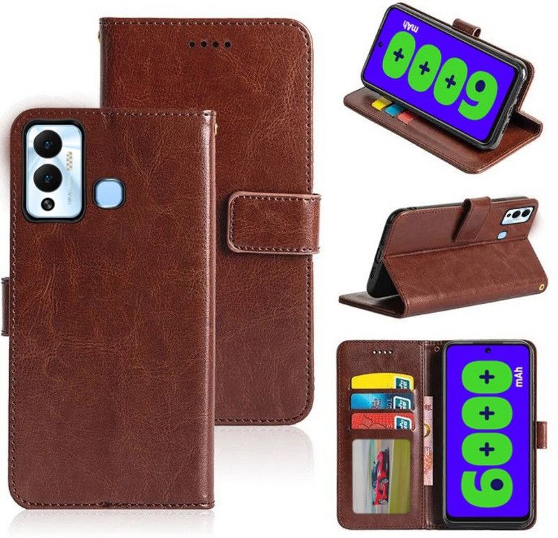 Digoz Back Cover for Infinix Hot 12 Play  (Brown, Dual Protection)
