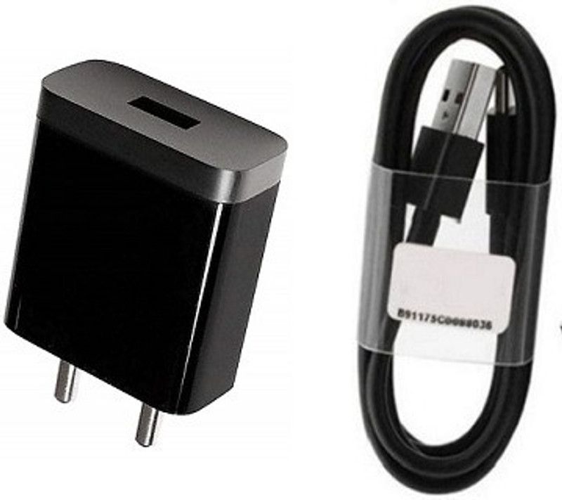 Rebhim NA 2 A Mobile Original Fast Charger For (M)(I) 4A / 5A / 6A / Note 5 / 5 Pro / 3S /3S P /Note 6 / Note 6 Pro Charger with Detachable Cable  (Black, Cable Included)