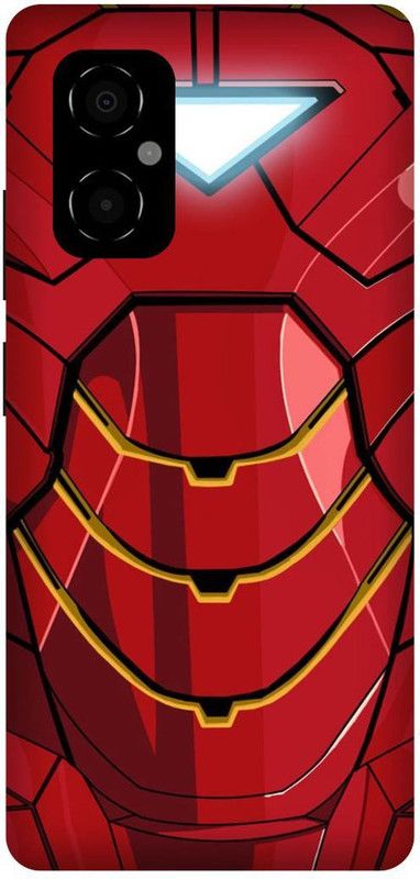 play fast Back Cover for POCO M4 5G, MZB0BRWIN, IRON, MAN, AVENGER, AVENGERS, 3000  (Red, Hard Case, Pack of: 1)