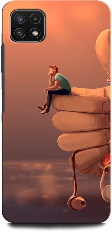 GRAFIQE Back Cover for SAMSUNG Galaxy F42 5G ALONE BOY, MUSIC, SAD BOY, FEELING BAD  (Multicolor, Shock Proof, Pack of: 1)