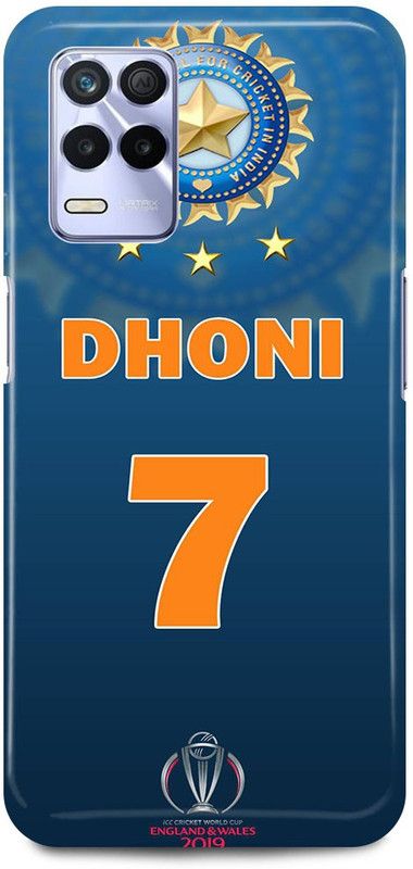 JUGGA Back Cover for Realme 8s 5G, RMX3381, MS, DHONI, MAHENDRA, SINGH, DHONI  (Blue, Hard Case, Pack of: 1)