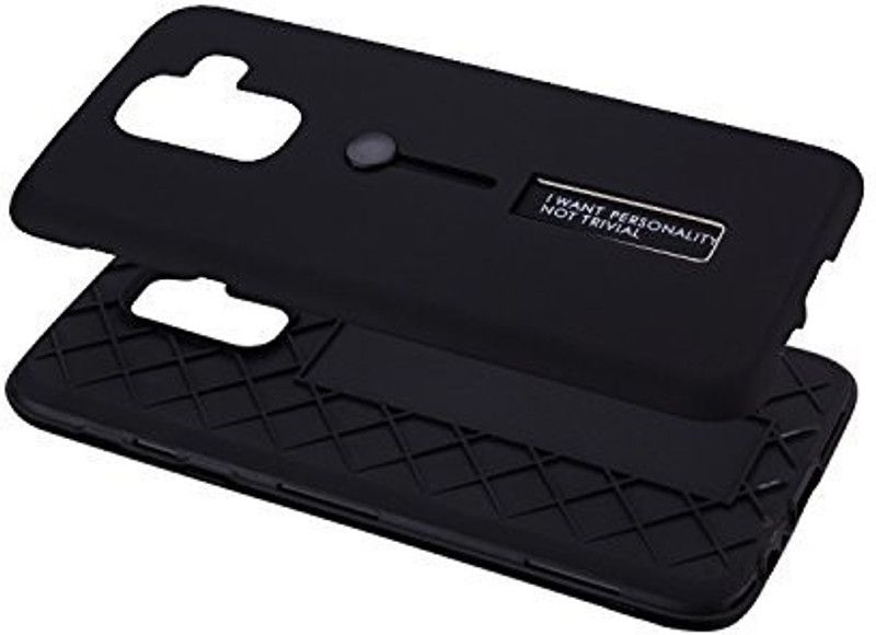 KWINE CASE Back Cover for Mi Redmi Note 8 Pro  (Black, Grip Case, Pack of: 1)