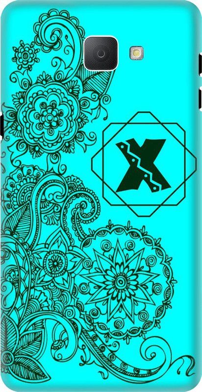 Coberta Case Back Cover for Samsung Galaxy J7 Max Name Alphabet X Design Back Case For Samsung Galaxy J7 Max By Coberta  (Multicolor, Pack of: 1)