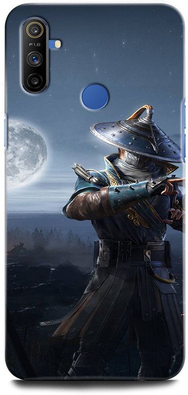 GRAFIQE Back Cover for Realme Narzo 10A RMX2020 SAMURAI, WARRIOR, DARK, GAME, PRIME, SEASON, PLAYER  (Multicolor, Shock Proof, Pack of: 1)