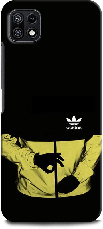 INDICRAFT Back Cover for SAMSUNG Galaxy A22 5G ADIDAS, ADIDAS LOGO, ADIDAS SIGN  (Multicolor, Shock Proof, Pack of: 1)