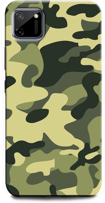 Afterglow Back Cover for Realme C11 CAMOUFLAGE, ARMY, ARMY PRINT, ABSTRACT, GREEN, PATTERN  (Multicolor, Shock Proof, Pack of: 1)