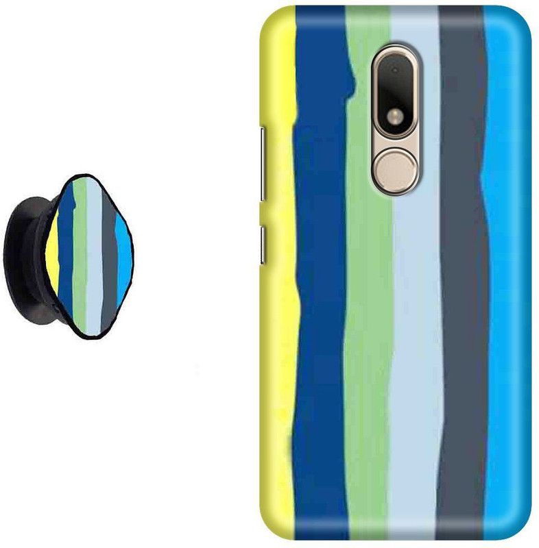 SPBR Back Cover for Motorola Moto M  (Multicolor, Cases with Holder)