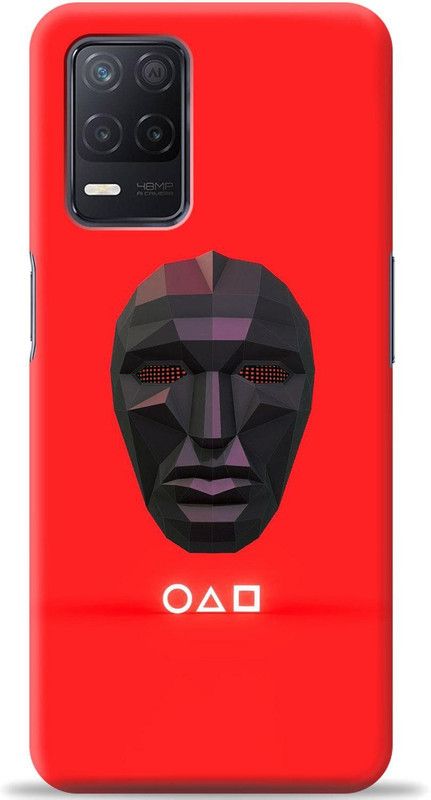 Crafter Back Cover for Realme 8 5G  (Red, Shock Proof, Pack of: 1)