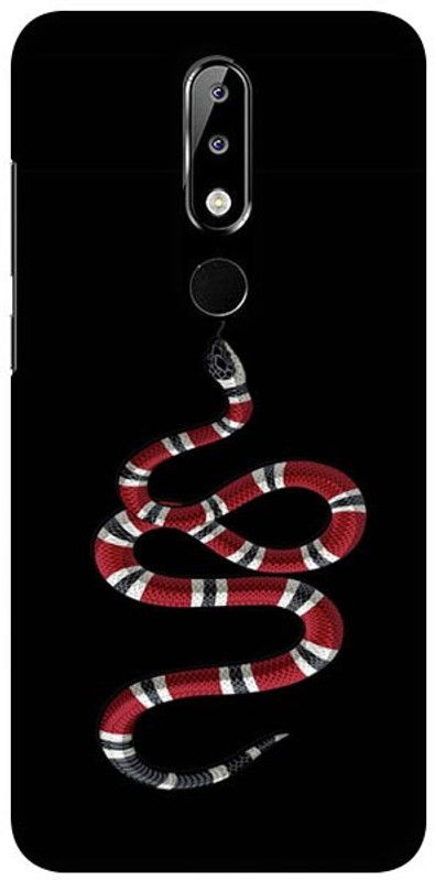 Next Door Enterprises Back Cover for Nokia 5.1 Plus  (Black, Shock Proof, Pack of: 1)