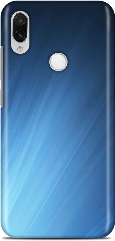 Sankee Back Cover for MI Xiaomi Redmi Note 7  (Blue, Hard Case)