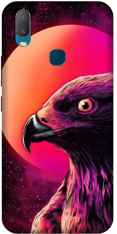 URCHIN Back Cover for Vivo Y17 Eagle, Dark, Illuminati, Cool  (Multicolor, Shock Proof, Pack of: 1)