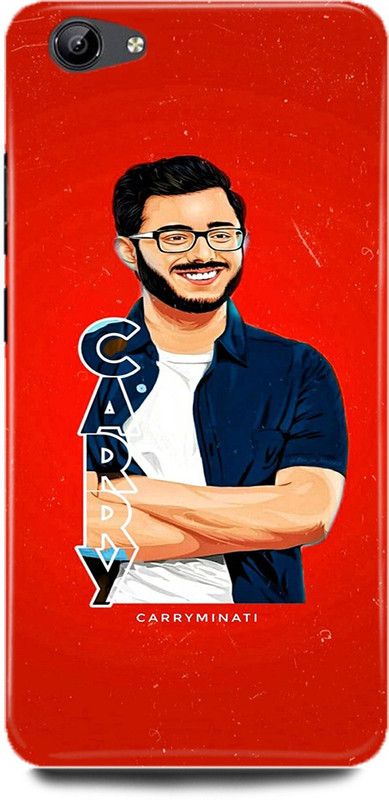 DIKRO Back Cover for vivo Y55L, CARRY, MINATI, YOUTUBER  (Multicolor, Hard Case, Pack of: 1)