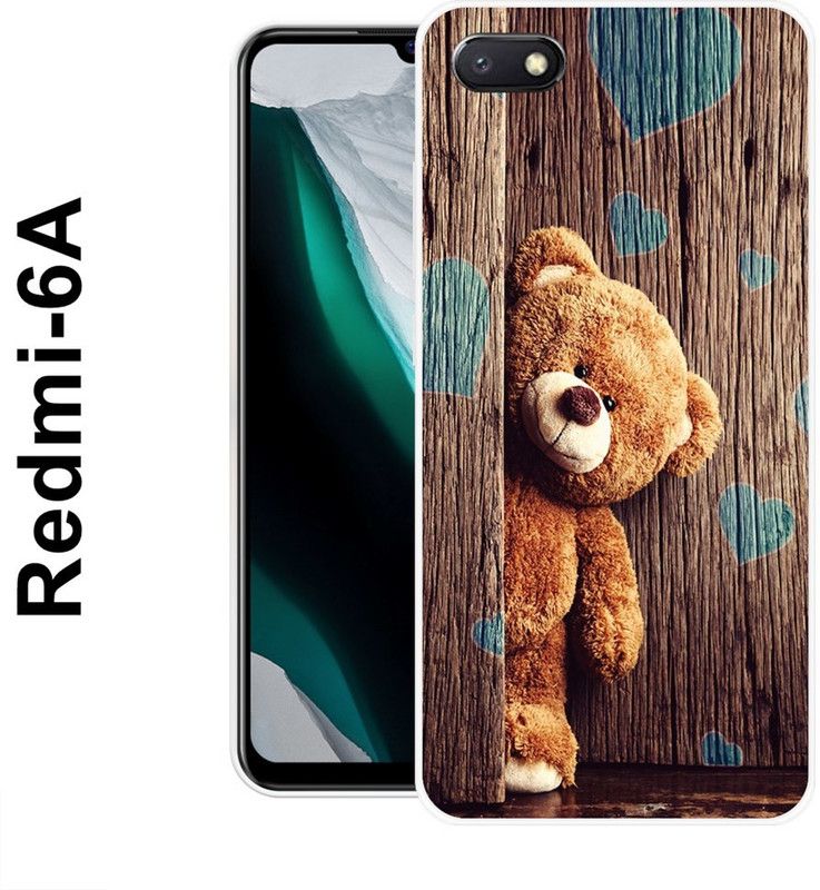 REALKING Back Cover for Redmi 6A  (Multicolor, Silicon)