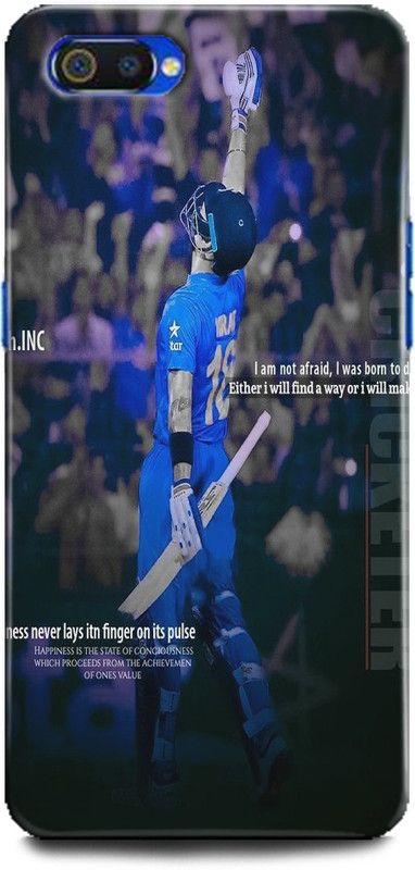 INTELLIZE Back Cover for Realme C2/RMX1945 Virat Kohli,Printed  (Multicolor, Shock Proof)
