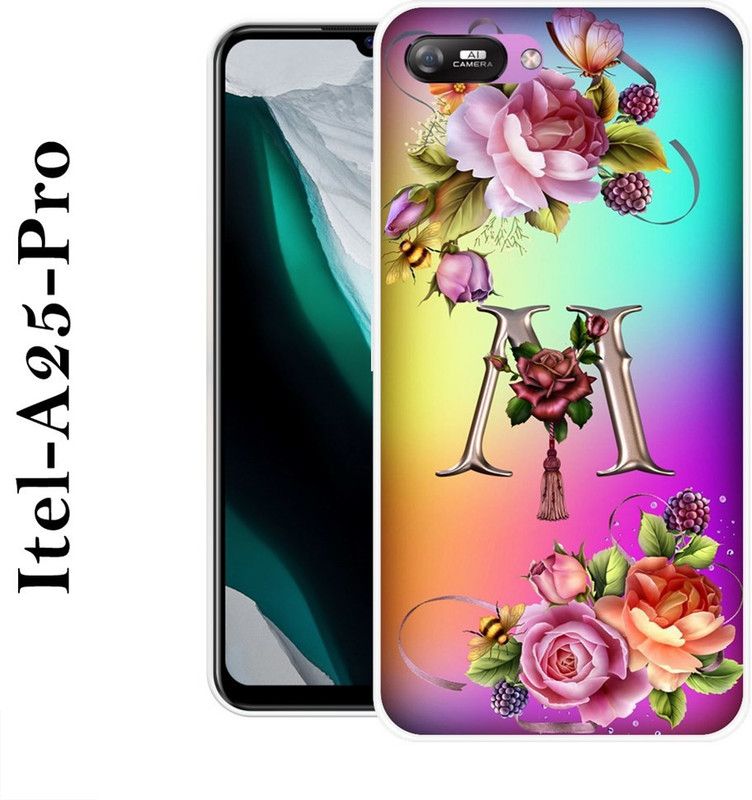 KUDI Back Cover for Itel A25, Itel A25 Pro  (Multicolor, Grip Case, Silicon)