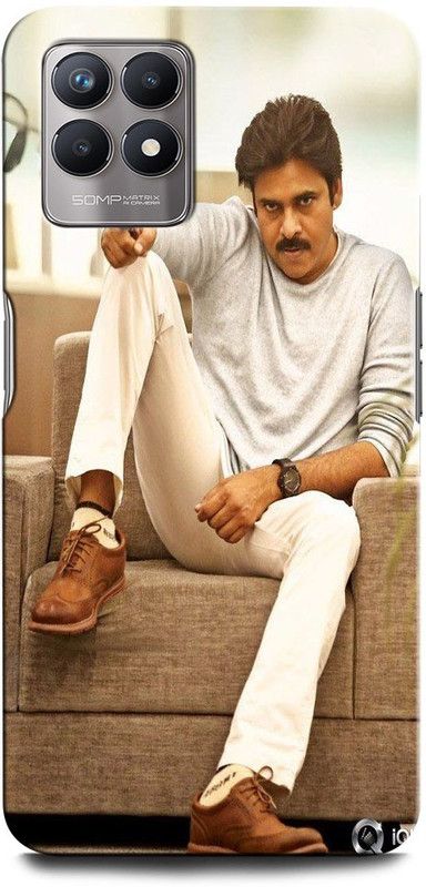 GRAFIQE Back Cover for Realme Narzo 50 PAWAN KALYAN, TAMIL ACTOR, STYLISH STAR, SOUTH STAR  (Multicolor, Shock Proof, Pack of: 1)