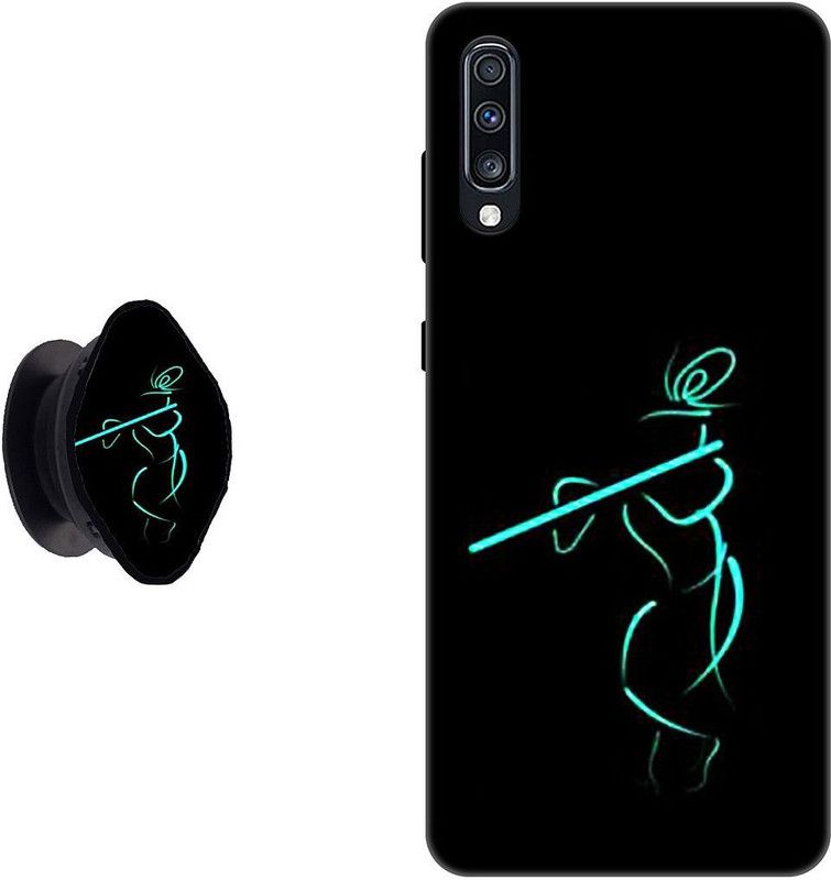 My Swag Back Cover for Samsung Galaxy A50s  (Black, Blue, Cases with Holder)