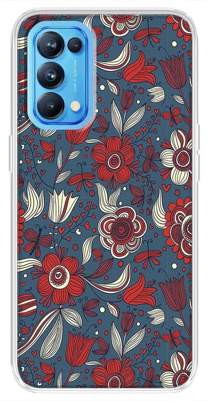 SWAGMYCASE Back Cover for Oppo Reno 5 Pro 5G  (Multicolor, Silicon)