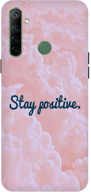URCHIN Back Cover for Realme5s stay positive, motivational, quotes, inspiration  (Multicolor, Shock Proof, Pack of: 1)