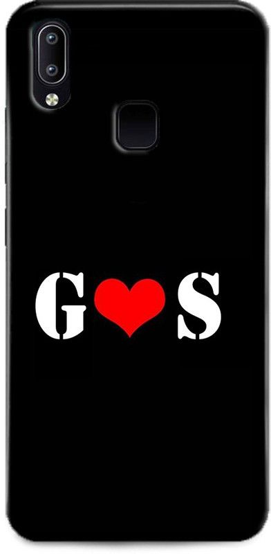 Afterglow Back Cover for Vivo V11 G S, G LOVES S, NAME, LETTER, ALPHABET, GS LOVE, HART  (Multicolor, Shock Proof, Pack of: 1)