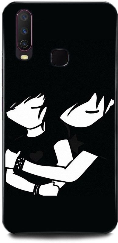 DIKRO Back Cover for Vivo U3 GIRL, CUTE, LOVE, COUPLE, VALENTINE, LOVERS  (Multicolor, Hard Case, Pack of: 1)