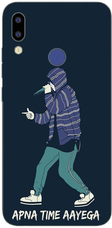METOO Back Cover for Tecno Camon i Air 2 Plus/i Air 2 Plus, Apna Time Aayega Design SKUed Back Cover SKU : 160  (Multicolor, Dual Protection, Silicon, Pack of: 1)