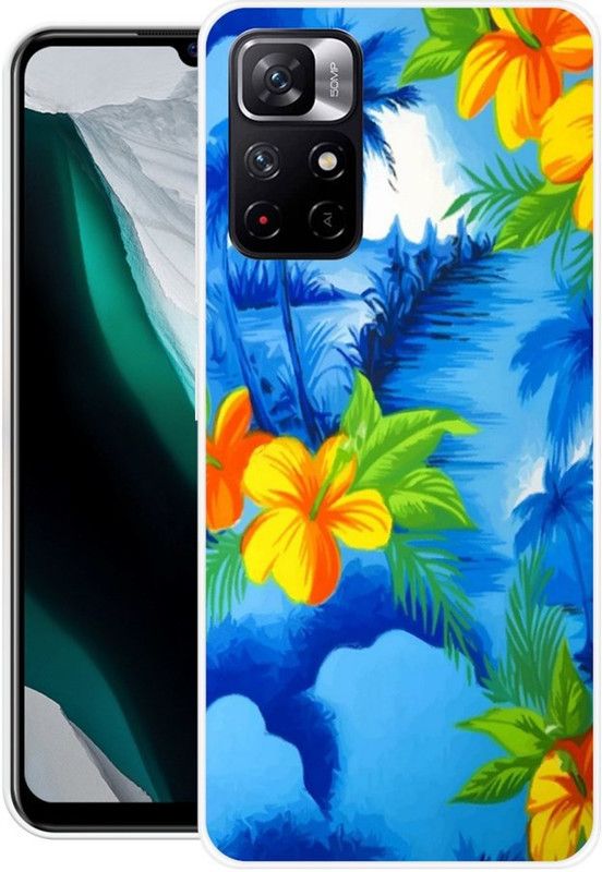 REALKING Back Cover for Redmi Note 11t  (Multicolor, Grip Case, Silicon)