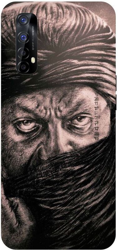 THE NARAYANA COLLECTIONS Back Cover for REALME 7-RMX2151-SANJUY,DUTT,KGF,ADHEERA,SANJU,BABA  (Multicolor, Hard Case, Pack of: 1)