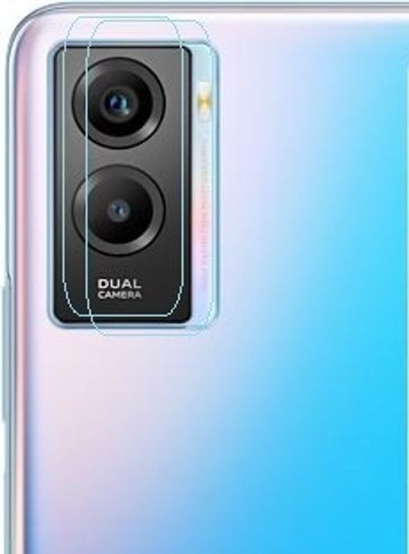 Transparent Back Camera Lens Glass Protector for Oii Vivo Y55s 5G  (Pack of: 1)