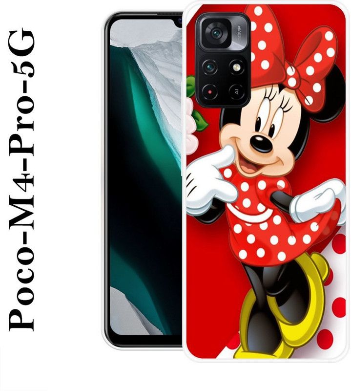 supercase Back Cover for Poco M4 Pro 5G  (Multicolor, Grip Case, Silicon)