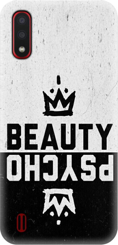Smutty Back Cover for Samsung Galaxy M01 - Beauty Psycho Print  (Multicolor, Hard Case, Pack of: 1)