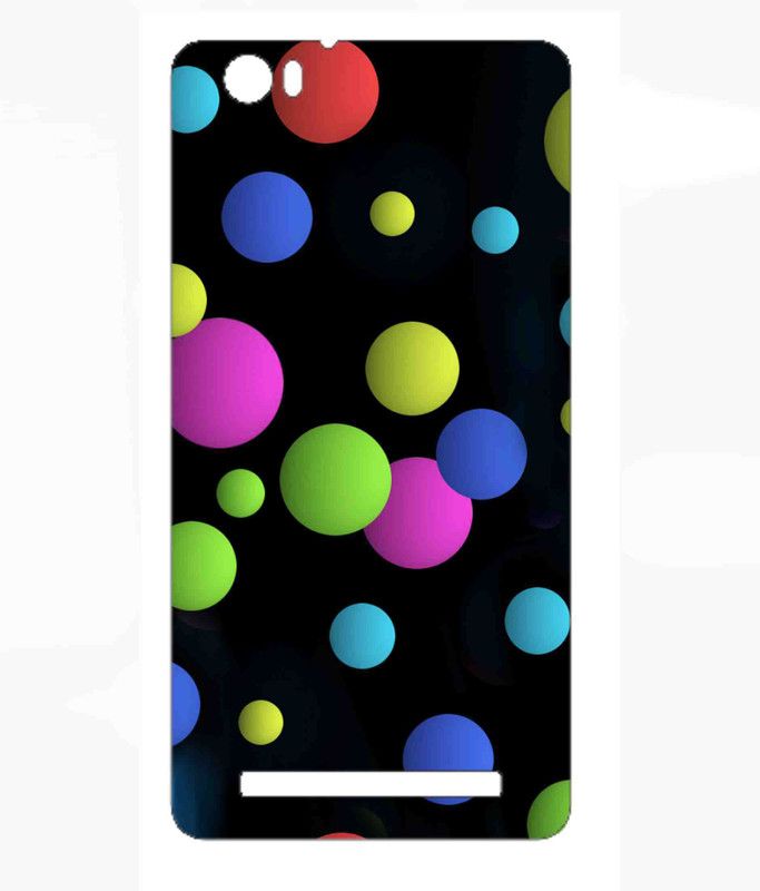 Snooky Lava V5 Mobile Skin  (Black)