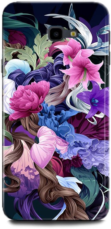 Afterglow Back Cover for SAMSUNG Galaxy J4 Plus FLOWERS, ART, NATURE, ABSTRACT  (Multicolor, Shock Proof, Pack of: 1)