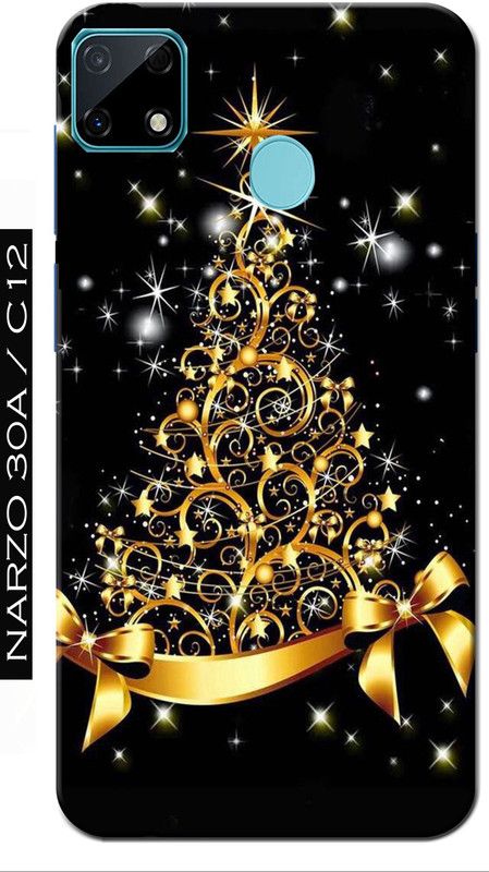 BIVAX Back Cover for REALME NAZRO 30A / REALME C12  (Multicolor, Grip Case, Silicon, Pack of: 379)