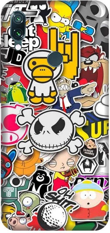 URCHIN Back Cover for Note 7Cartoon, Cute, Anime, Cartoon Cute, Funny  (Multicolor, Shock Proof, Pack of: 1)