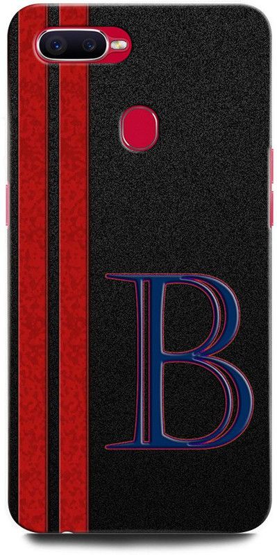 INTELLIZE Back Cover for Realme U1 RMX1833 B, B LETTER, B DESIGN, B ALPHABET, B NAME  (Multicolor, Hard Case, Pack of: 1)
