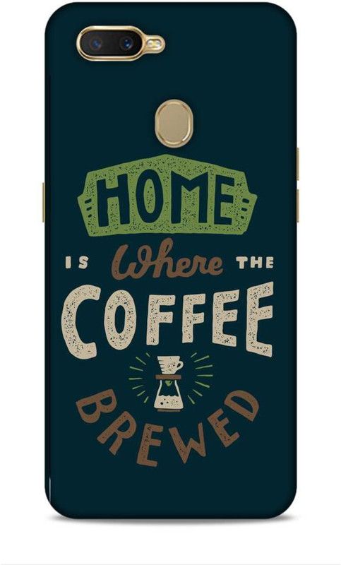 SmashItUp Back Cover for Oppo A7 / Oppo A5S / Oppo A12 Coffee / Quote  (Multicolor, Hard Case)