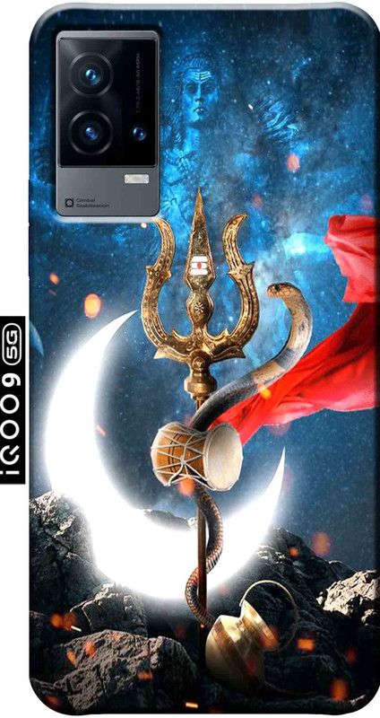 Burdak Back Cover for iQoo 9 5G 2547  (Multicolor, Dual Protection, Silicon, Pack of: 1)