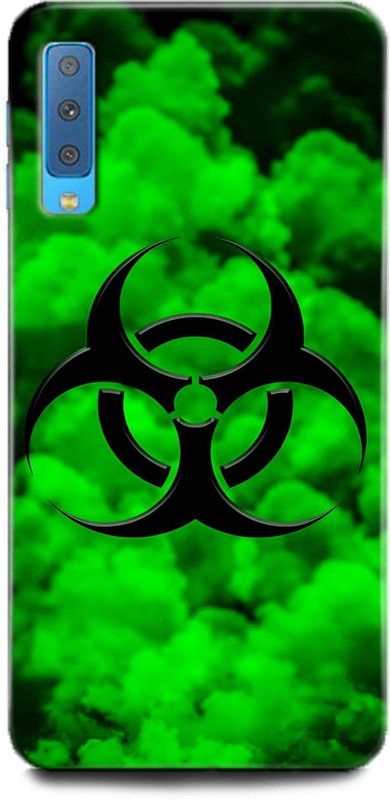 Afterglow Back Cover for SAMSUNG Galaxy A7  (Green, Shock Proof, Pack of: 1)